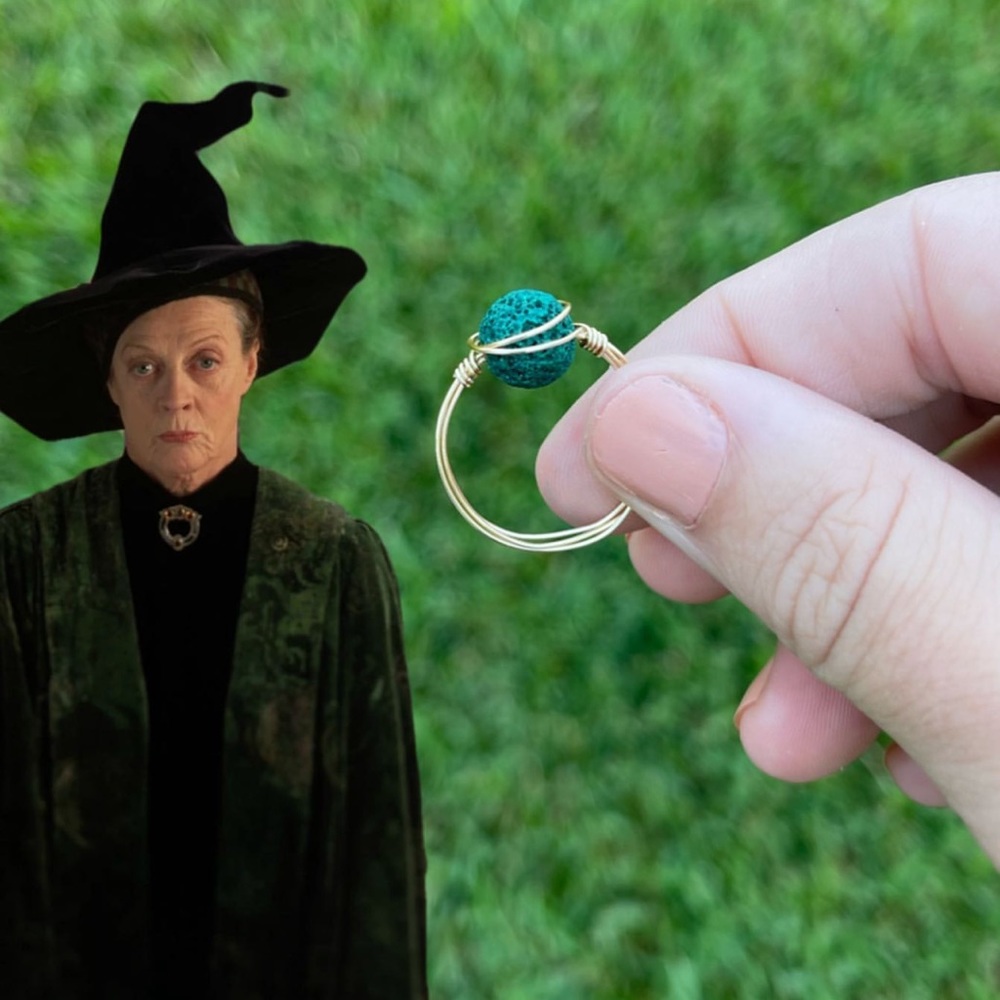 Minerva McGonagall inspired ring